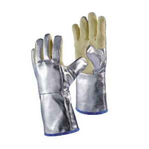 Guantes Aluminizados Palma Vaqueta